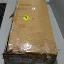 LUMTOK 10-Drawer Dresser, Fabric Storage Dressers for Bedroom, Hallway, Nursery, Closets, Steel Frame, Wood Top, Easy Pull Handle (Rustic Brown)