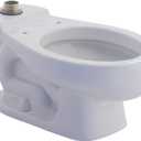 American Standard 2282.001.020Baby Deveron Universal Flush Meter Bowl, White