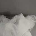 Ursumy Wedding 2T Veil Long Cathedral Veil Soft Tulle Bridal Veils with Comb (White)