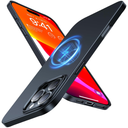 TORRAS Magnetic SlimFit for iPhone 16 Pro Max Case 6.9 inch, UltraThin 16 ProMax Phone Case Compatible with MagSafe, Light AntiScratch Matte Hard PC Bayer OriginFit, Black