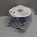 Ribbli Royal Blue Velvet Wired Ribbon 4 Inch Velvet with Satin Christmas Ribbon for Gift Wrapping Christmas Tree Decoration Crafts Wreaths Supplies-Continuous 10 Yards