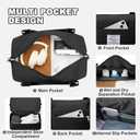 Travel Duffel Bag, Sports Tote Gym Bag, Shoulder Weekender Overnight Bag for Women
