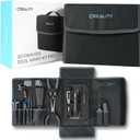 Creality 3D Printer Tool Kit, 74Pcs 3D Printing Tool Wrap Kit Assembly/Removal/Filament Cutting Set 3D Printer Accessories for All FDM Printers Cleaning Finishing Printing