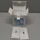 CML Jumbo Toggle Light Switch Wall Plate, 20 Pack Oversized Light Switch Covers, 1-Gang Large Switch Plate Cover, Over-Size 5.5" x 3.5", Unbreakable Polycarbonate, Gloss White, ETL Listed