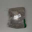 Flamingo P Stretch Ottoman Cover Square Ottoman Slipcovers Furniture Protector Folding Storage Stool Furniture Protector Soft Slipcover with Elastic Bottom (Small Size - Taupe)