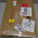 TEAMIX Monitor Riser - 2 Pack, Rustic Brown Wood Adjustable Stand for 2 Monitors/Laptop/PC