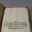 Gingham King Sheet Set, Lightweight Super Soft Brushed Microfiber Plaid Bed Sheets with 16" Deep Pocket, 4 Piece Ruffle Farmhouse Bedroom Decor, Yellow