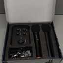 Rybozen Wireless Microphone Karaoke Mixer System, Dual Handheld Wireless Microphone for Karaoke, Smart TV, PC, Speaker, Amplifier, Church, Wedding - Support HDMI, AUX In/Out