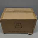 Lakumu Globe Semi Flush Mount Ceiling Light, Mid Century Ceiling Lamp with Milky White Glass Shade, Industrial Brushed Gold Ceiling Light for Living Room Hallway Kitchen Island Dining Room(Bulb Incl.)