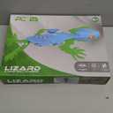 TWFRIC Wall Climbing Gecko Lizard, Robot Geckos Lizards Rechargeable Remote Control Car Toy RC Cars Toys for Kids RC Crawler for Boys & Girls Ages 6 & Up Halloween Christmas Birthday Gifts (Grey)