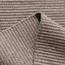 KEMA Wool Cotton Hand Woven Chunky Knit Popcorn Rug - Ivory Contemporary Area Rug for Living Room Bedroom (Oatmeal, 8x10)