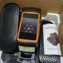 Under Desk Elliptical Exercise Machine, Ellipse Leg Exerciser as Seen on TV with Remote, 15 Adjustable Speed, Portable Leg Exerciser While Sitting for Seniors, Quiet Elliptical Machine for Home Office