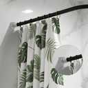L Shape Shower Curtain Rod Holder - 25mm Angled Mount with Swivel Joints & Hardware Kit, Drilling Required (2, Grey)