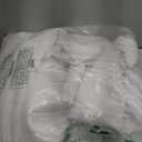 Square Tablecloth 52 x 52 Inch White 6 Pack Tablecloths Stain-Wrinkle Resistant Washable Polyester Table Cloths for Holiday, Buffet Parties, and Weddinge