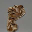 Geyoga Women Velvet Sash Belt Dress Sash Tie Waist Belt Skinny Neck Scarf Wedding Special Occasion Prom Formal (Champagne)