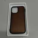 Wood case for iPhone 16 - Real Natural Wood,- Slim Shockproof Hybrid Wooden Cover (Walnut, iPhone 16)