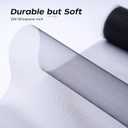 Window Screen Ultra Clear Stainless Steel Window Screen Replacement Window Screen Mesh High Light Transmission Suitable for Windows Courtyards Patio Porch Pool Door (24"x25')