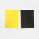 Creatorally 3PCS Laser Engraving ABS Double Color Plastic Sheets, 12" x 8" Engravable Blanks for Custom Name Badges, Signs, Retail Logos, DIY Crafts (Mirror Gold/Black)