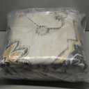 Area Rug 4x6 Living Room,Machine Washable Rugs,Stain Resistant Soft Thin Non-Slip Floral Carpet,Beige Neutral Boho Home Decor,for Indoor Bedroom,Office,Farmhouse,Dining,Dorm (Light Brown)