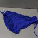 Ocean Blues Women's Full Coverage Swim Bottom Tie Sides Bikini Bottom (Medium)