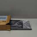 6 Inch Adjustable Fireplace Hood & Heat Deflector  28 to 48 Inch Fireplaces Hood Heat Smoke Guard Shield Mantel Protects from Heat Damage (Black)