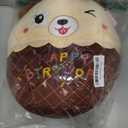 14" Birthday Cake Dog Plush Puppy Stuffed Animals Original Wink Dog Plushie Cuddle Pillows Happy Birthday Gift for Kids Boys Girls