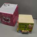 Wooden Activity Cube | Montessori Toys for 1 2 3 Year Old Toddlers | One Year Old 1st First Birthday Gift | Educational Toys for 12+ Months Baby Boys Girls | Bonus Sorting & Stacking Game (Pink)