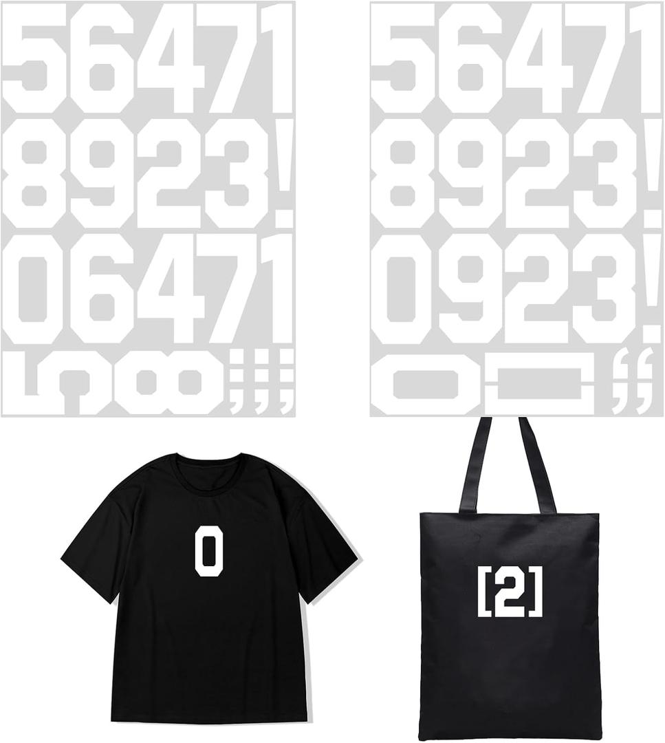 3 Inch 3sets 1-10 Number Iron On Heat Transfer Fabric Vinyl DIY for Sport Jerseys T Shirts Clothes Slogan Printing Crafts Decoration (3IN Number - White)