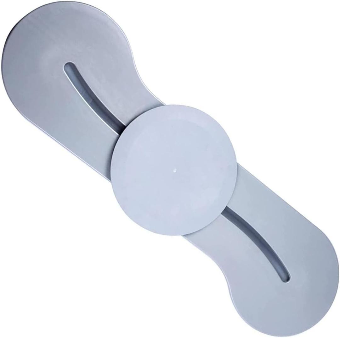 Sliding Board to Wheelchair Transfer, Transfer Board for Wheelchair User, Sliding Disk for Transfer Wheelchair, Slide Board, (No-Lift Transfer System for Disabled, Patient, Gray)