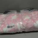 Dog Bed Mat Soft & Comfortable Dog Kennel Pad for Crate Durable Crate Bed & Mat for Dogs & Cats Ideal for Crate, Kennel, and Home Use (Big&Little Stars Pink, S(24"*18"*1.5"))
