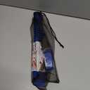 Hikeen Ice Skate Guards with Shoulder Straps,Enhanced Stability Ice Skate Blade Guards,Non-Slip Hockey Skate Blade Protector for Adult and Kids (Blue)