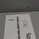 Upgraded Slider 3 in 1 Bedtime/Morning/Daily Routine Chart for Kids, Magnetic Chore Chart for Kids, Visual Schedule for Kids Toddlers Schedule Board for Home