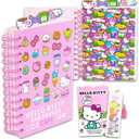 Hello Kitty Journal Set ~ Hello Kitty and Friends Cafe Notebook Bundle with Hello Kitty Tab Journal Plus Stickers, Decals | Hello Kitty School Supplies Gifts