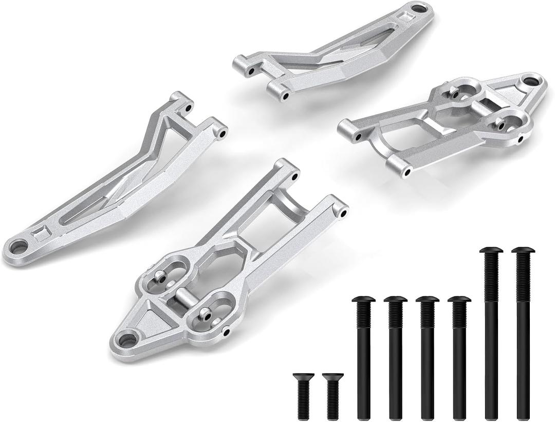 Hosim Upgraded Metal Front Swing Arm Genuine Parts for Hosim 1/10 Scale X08 X07 X07W X15W RC Car FY-JSB01-S C12007 C12008 Replacement