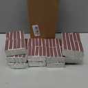 100PCS Blank Match Boxes, 2.25 x 1.42 x 0.59in Bulk Blank Matchboxes DIY White Storage Containers Holders with Double-Sided Striker for Guests Wedding Bridal Shower Baby Shower (No Matches Included)