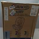 Graco SlimFit 3-in-1 Convertible Car Seat, Ultra-Space-Saving Design, Darcie, Suitable for Rear and Forward-Facing, Highback Booster Seat with 10-Position Headrest, Manufactured 11/14/24