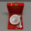 NOBILITY Bowl Spoon Set Silver Plated Light Weight with Red Velvet Box Friends Family Corporate Gift Items Dessert Dry Fruits Serving Diwali Christmas Eid Wedding Return Home Decoration Gifts