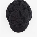 C.C Hatsandscarf Exclusives Women's Ribbed Knit Hat with Brim Music Hat (+Charger)