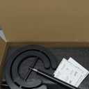 Floor Lamp for Living Room, 75.5 Inch Tall Standing Lamp for Bedroom with 2 312 Rotatable Ring Lights, 36W Bright Stepless Dimmable LED Floor Light with Remote Control for Office Dining Room (Black)