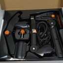 VR Gunstock for Meta Quest 2 Quest 3 Quest 3S Quest Pro  Adjustable FPS Gaming Controller Accessories with Quick Magnetic Attachment Cheek Pad for Immersive VR Gameplay (Black)