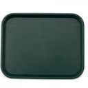 Carlisle FoodService Products Cafe Fast Food Cafeteria Tray with Patterned Surface for Cafeterias, Fast Food, And Dining Room, Plastic, 17.87 X 14 X 0.98 Inches, Forest Green