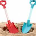 20 Inch Beach Sand Shovels for Kids (Red)