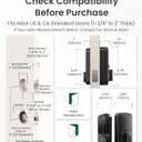 DESLOC Smart Door Lock B200, Smart Deadbolt Lock, Keyless Entry Door Lock, Fingerprint Smart Lock, Smart Locks for Front Door, App Control, Touchscreen Keypad Deadbolts,12-Month Battery, BHMA Grade3