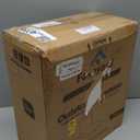 Favoyard Outdoor Seat Cushion Set 24 x 24 Inch Waterproof & Fade Resistant Patio Furniture Cushions with Removable Cover Deep Seat & Back Cushion with Tie Straps for Chair Sofa Couch (Spice)