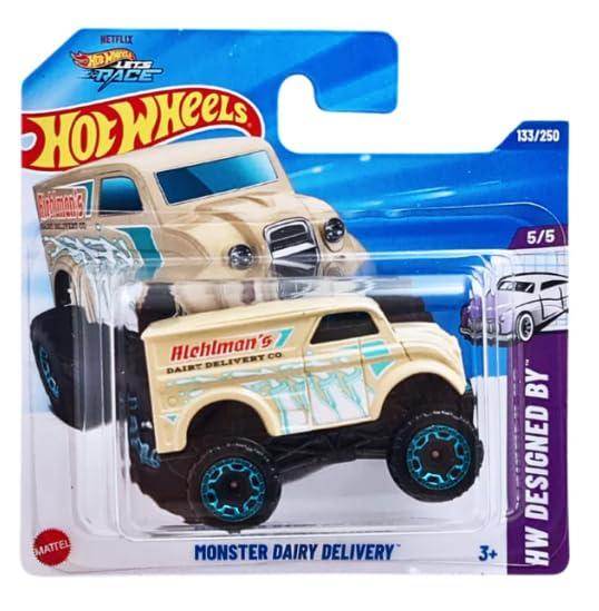 Hot Wheels  Monster Daiy Delivery and Land Rover 2pack