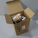 Hiboom 12 Pcs DIY Christmas Village Sets Wood Gingerbread Houses Christmas Mini Wooden House Gift for Winter Xmas Party Crafts Decorations