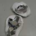 Honeydak 24 Pcs Stainless Steel Oyster Shells and Grillable Scallop Shells Reusable Large Grilling Pan Baking Dish for Cooking Oysters, Shrimp, Seafood, Scallops, Clams, Silver