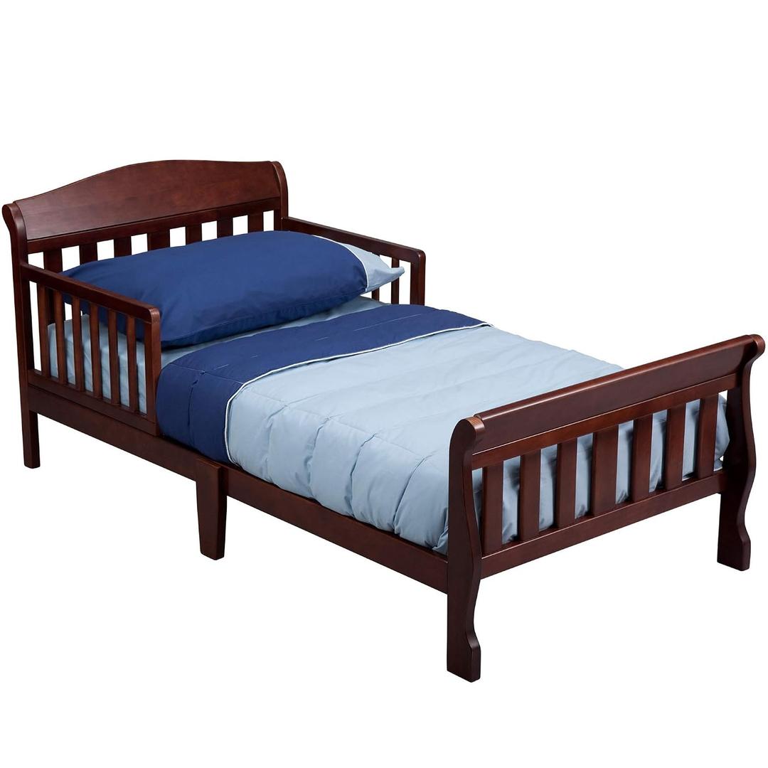 Delta Children Canton Toddler Bed, Cherry, 29x56.25x24.50 Inch
