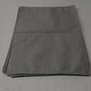 WAZAIGUR Placemats Set of 6 Cloth Woven Placemats Washable Non-Slip Dining Table Place Mats Kitchen Table Mats (Grey, 6)