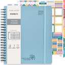 POPRUN Teacher Lesson Planner 2026-2027, (Size-8.5'' x 11'') with Gradebook